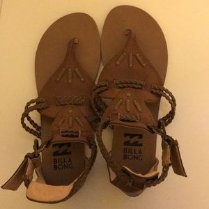 Billabong Gladiator Sandals Size 9
